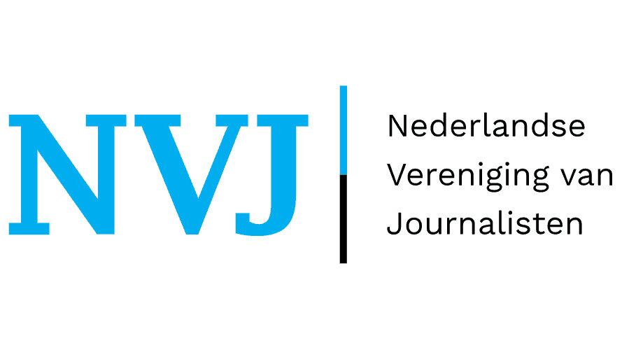 Nvj nederlandse vereniging van journalisten logo vector